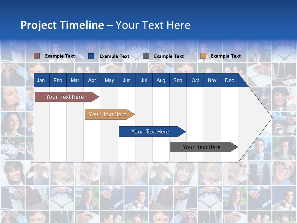 Workplace Office Background PowerPoint Template