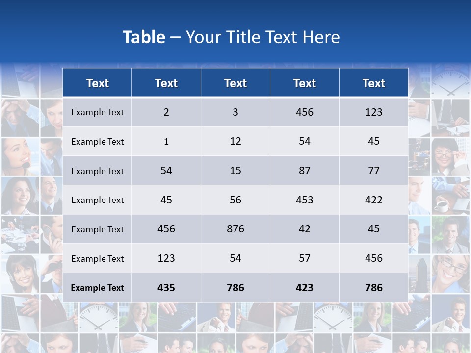Workplace Office Background PowerPoint Template
