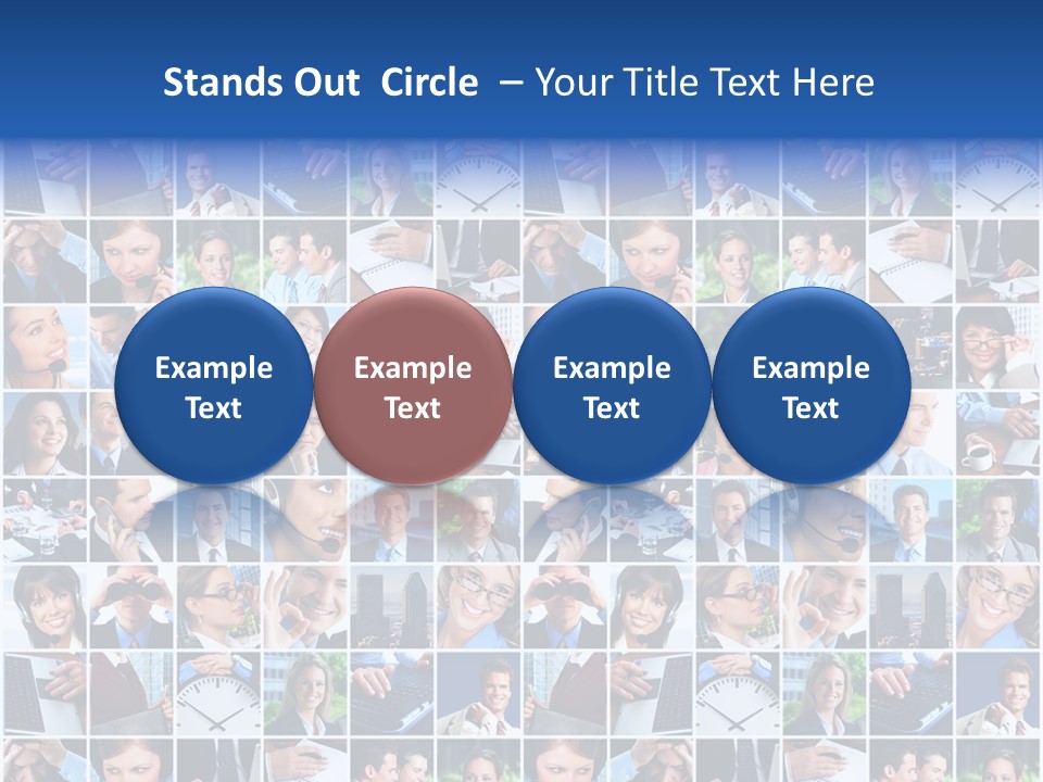 Workplace Office Background PowerPoint Template