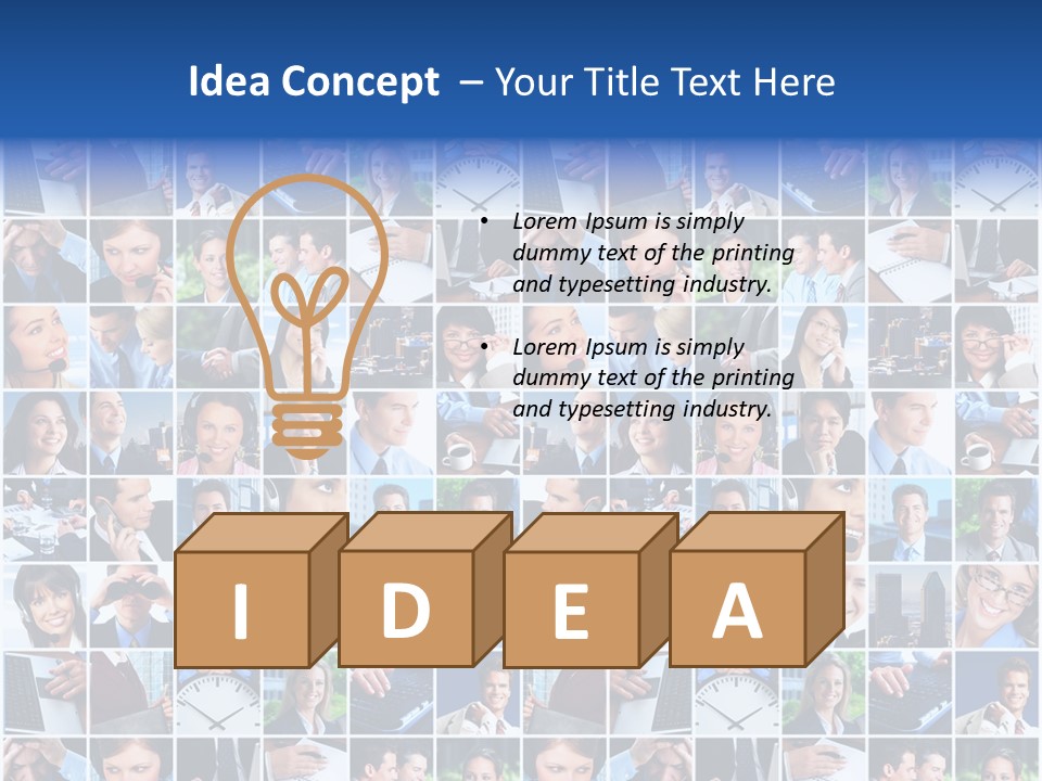 Workplace Office Background PowerPoint Template