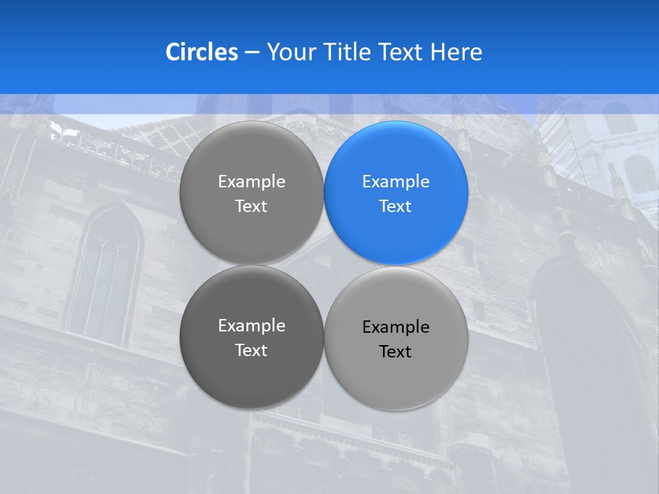 Bifora Austria Gotica PowerPoint Template