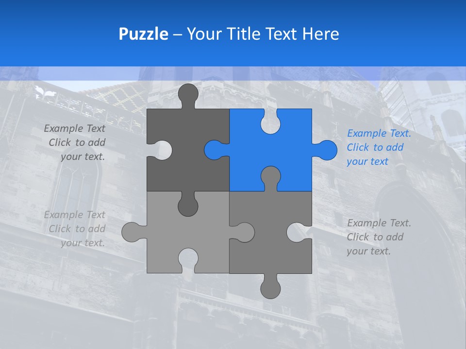 Bifora Austria Gotica PowerPoint Template