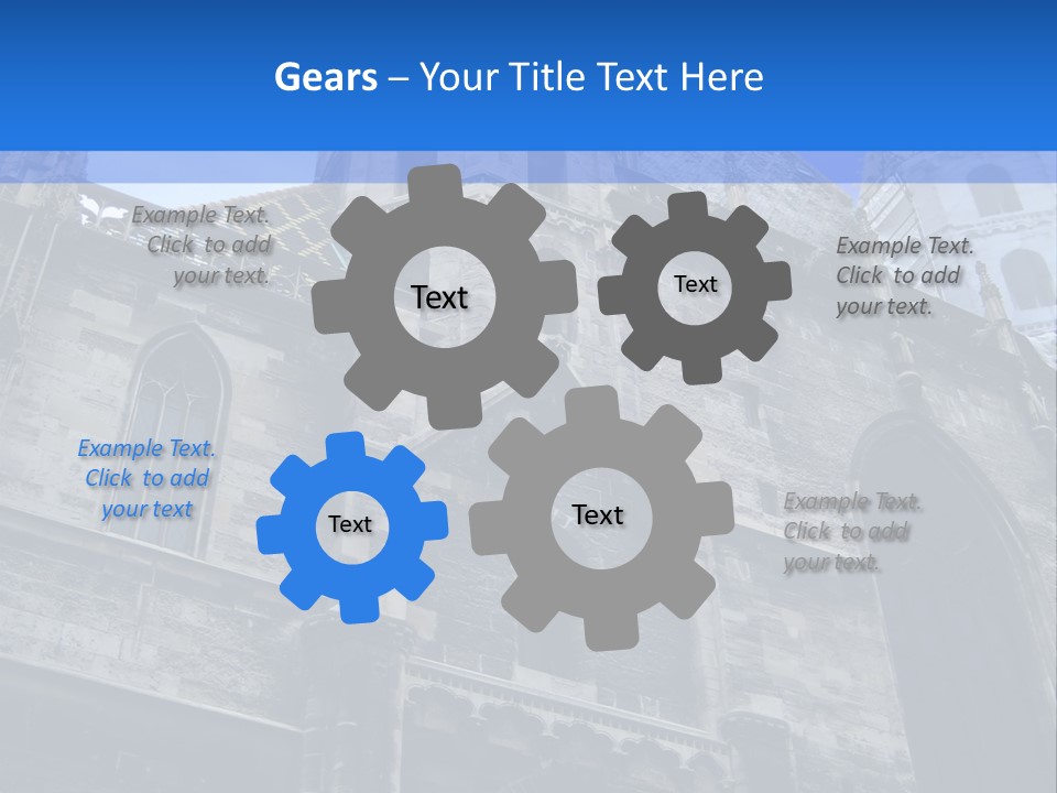 Bifora Austria Gotica PowerPoint Template