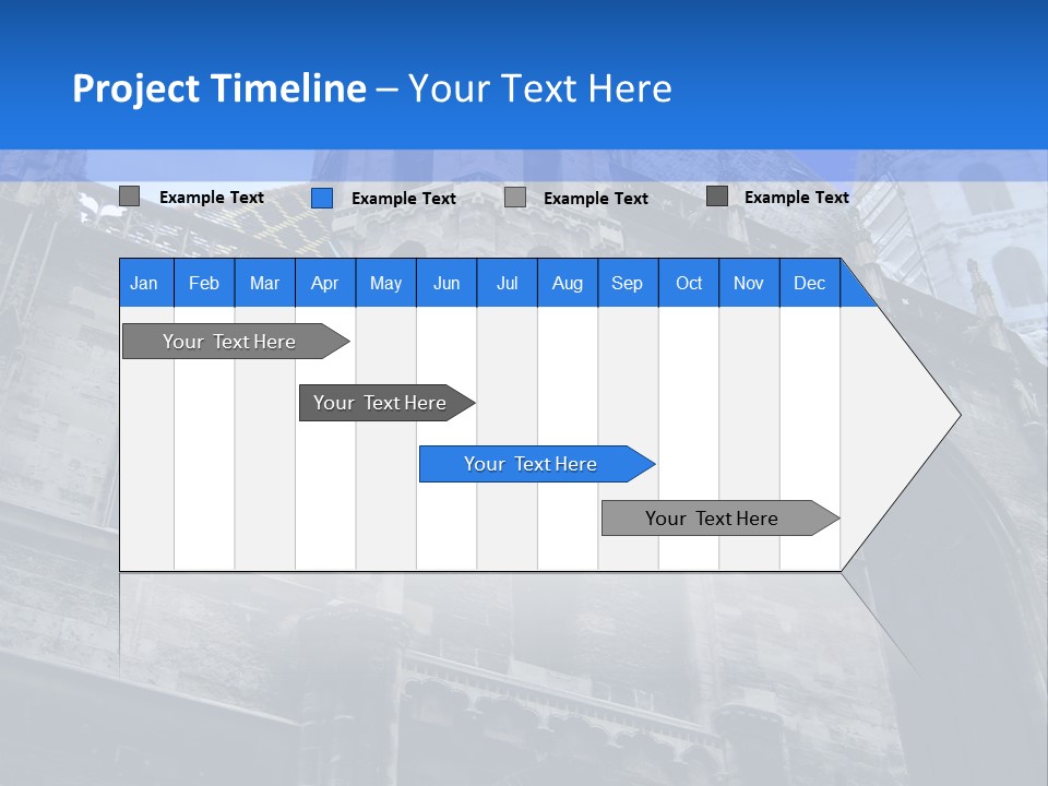 Bifora Austria Gotica PowerPoint Template