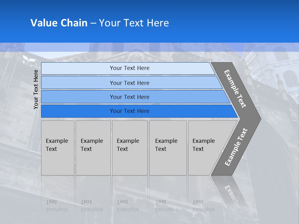Bifora Austria Gotica PowerPoint Template