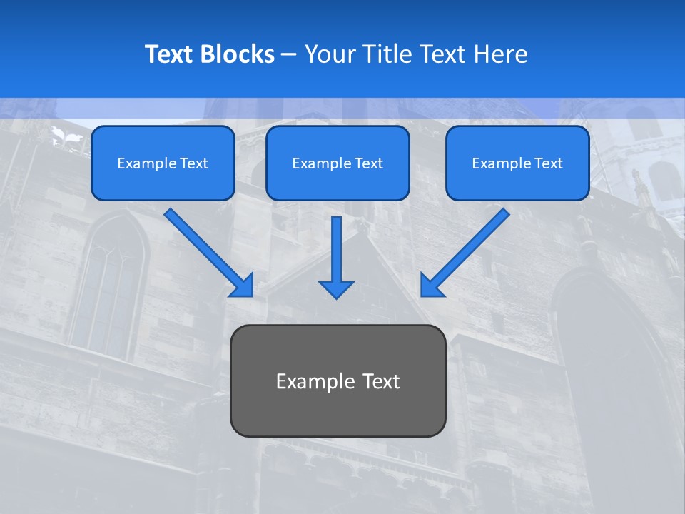 Bifora Austria Gotica PowerPoint Template