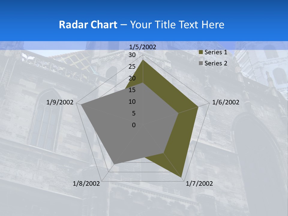 Bifora Austria Gotica PowerPoint Template