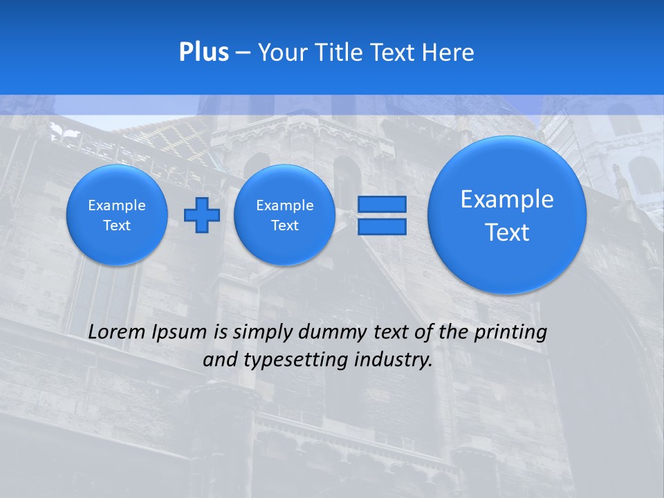 Bifora Austria Gotica PowerPoint Template