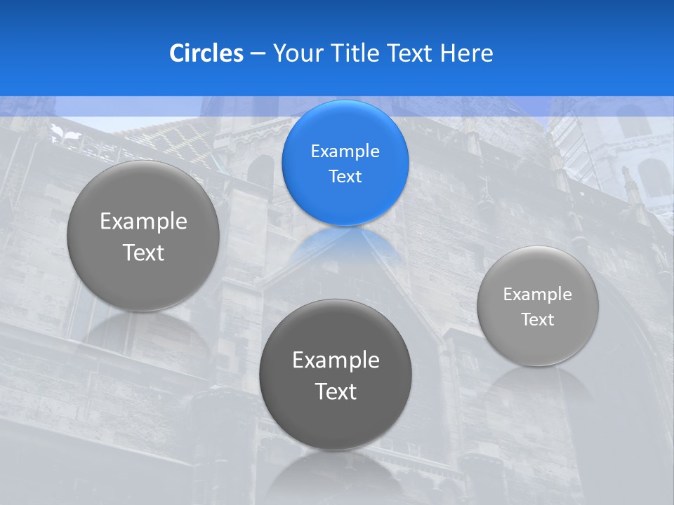 Bifora Austria Gotica PowerPoint Template