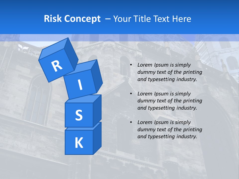 Bifora Austria Gotica PowerPoint Template