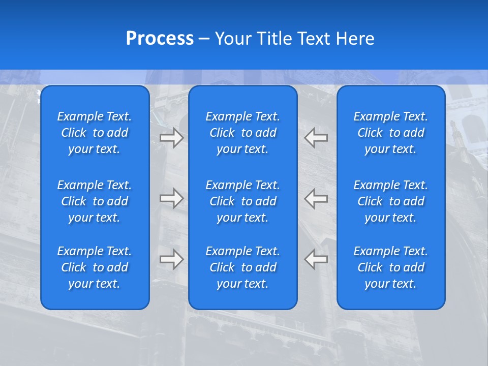 Bifora Austria Gotica PowerPoint Template