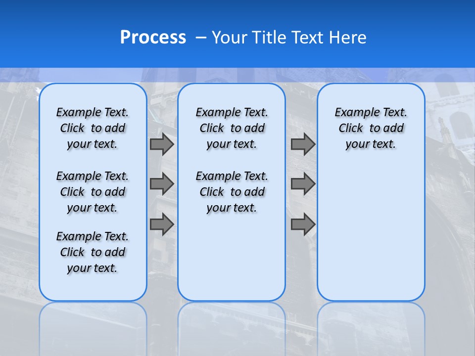 Bifora Austria Gotica PowerPoint Template