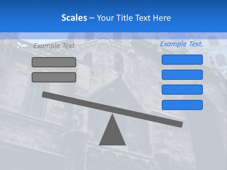 Bifora Austria Gotica PowerPoint Template