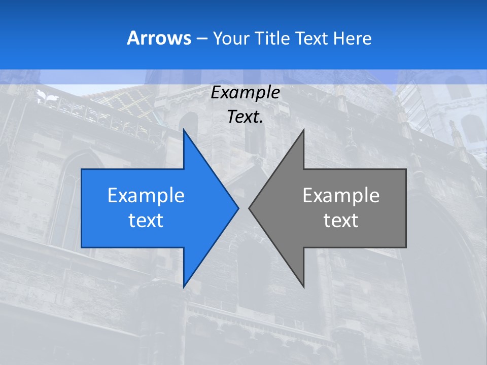 Bifora Austria Gotica PowerPoint Template