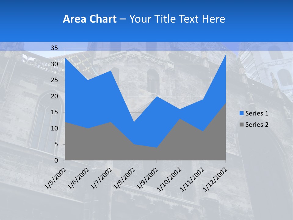 Bifora Austria Gotica PowerPoint Template