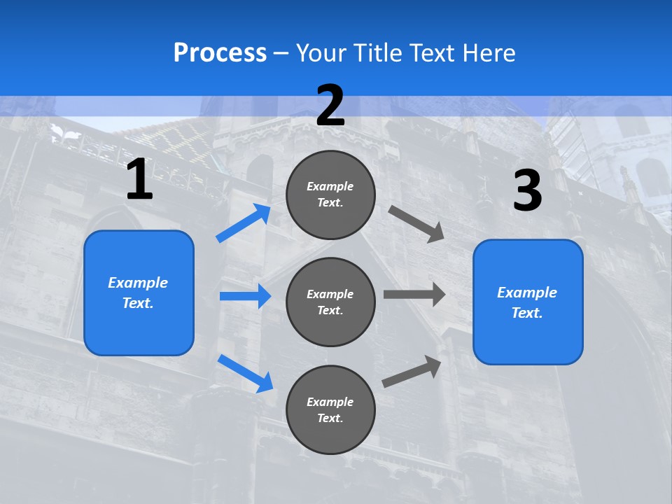 Bifora Austria Gotica PowerPoint Template