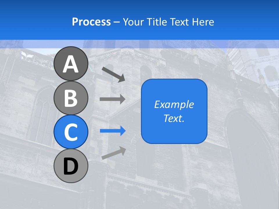 Bifora Austria Gotica PowerPoint Template