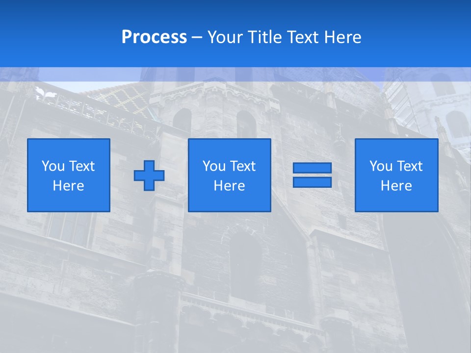 Bifora Austria Gotica PowerPoint Template