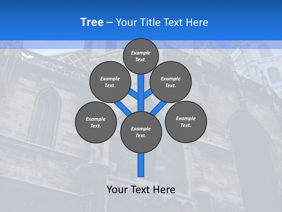 Bifora Austria Gotica PowerPoint Template