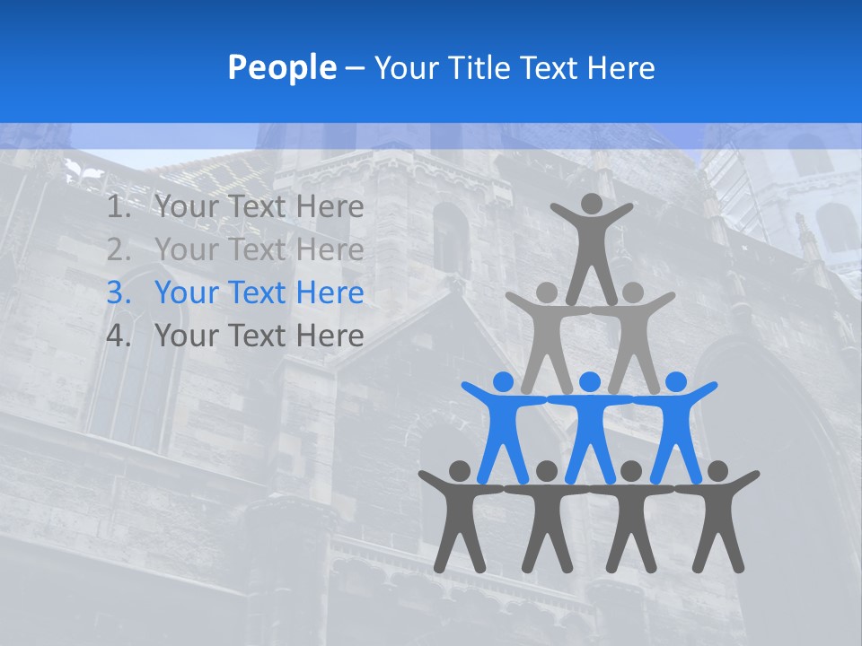 Bifora Austria Gotica PowerPoint Template