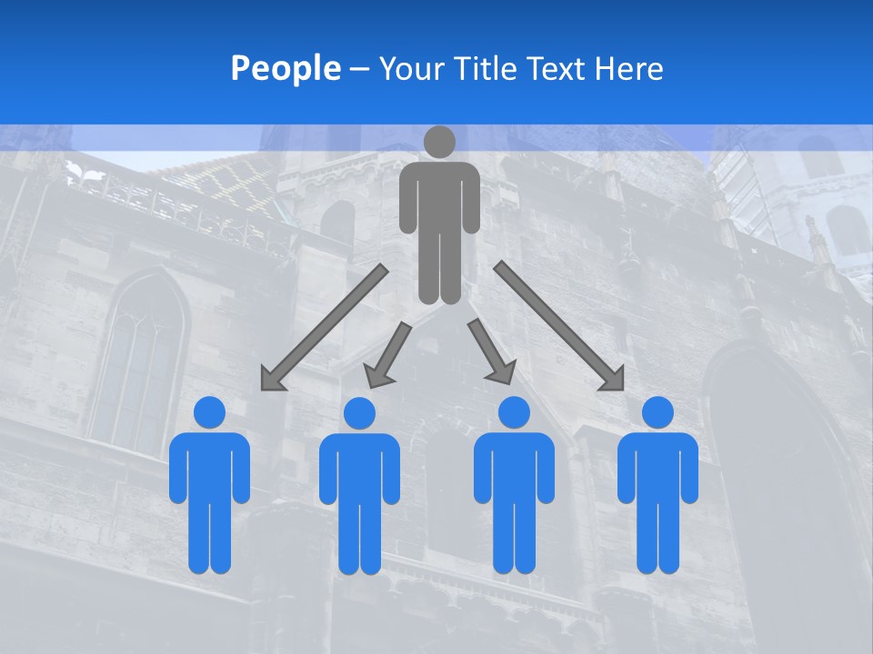 Bifora Austria Gotica PowerPoint Template