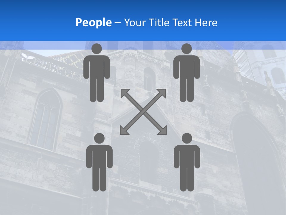 Bifora Austria Gotica PowerPoint Template