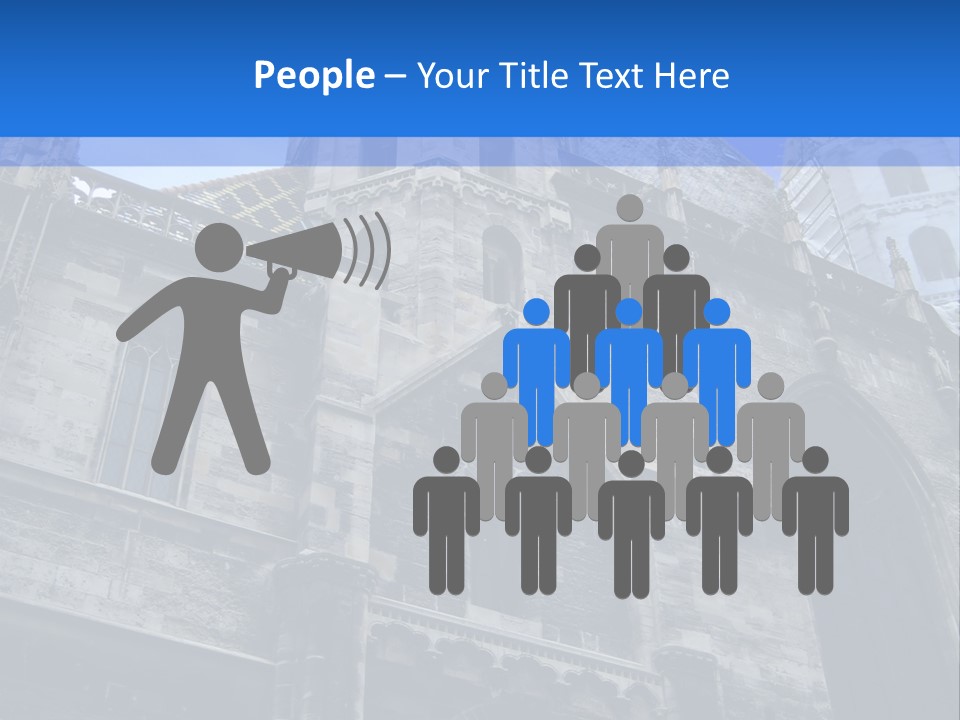 Bifora Austria Gotica PowerPoint Template