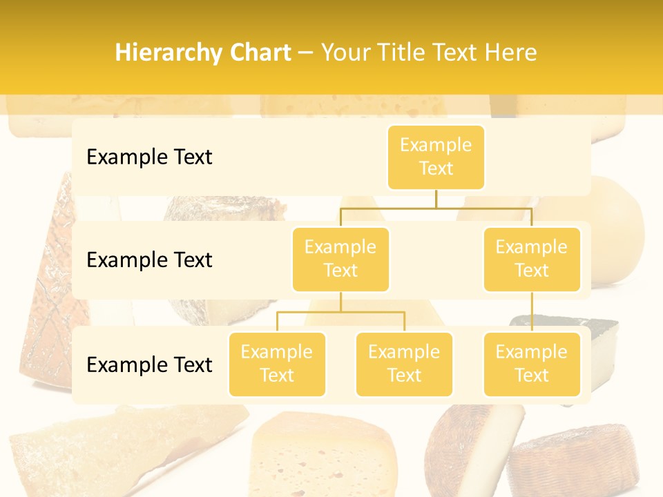 Dairy Product Slice White PowerPoint Template