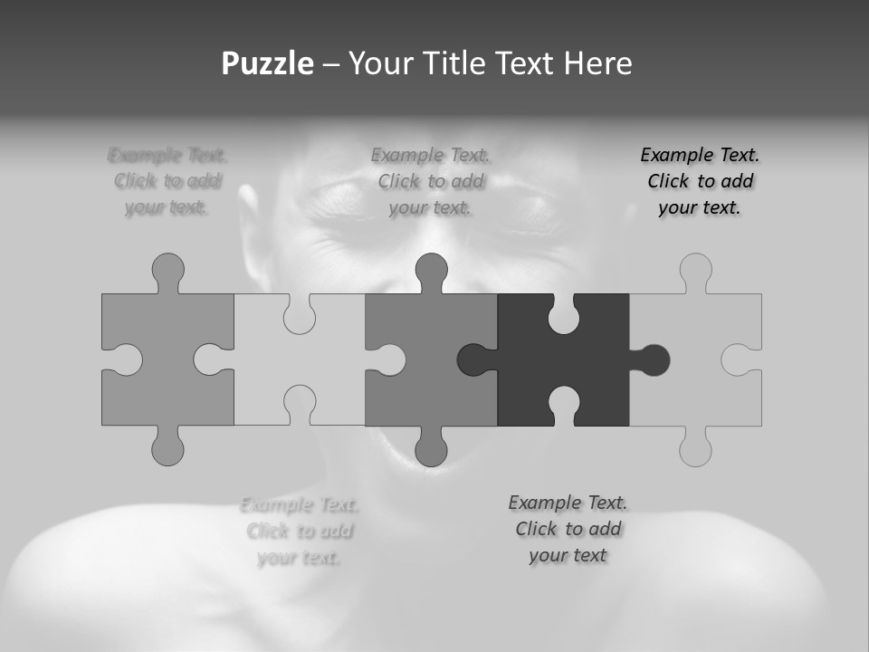 Violence Abused Individuality PowerPoint Template