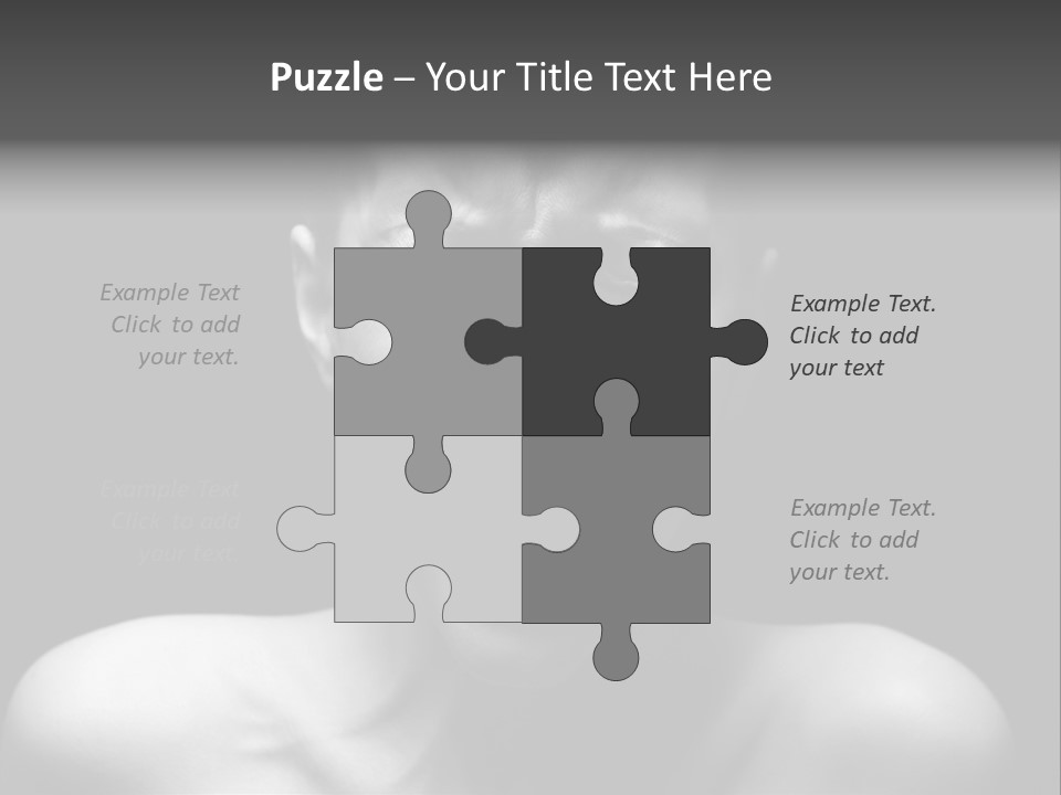 Violence Abused Individuality PowerPoint Template