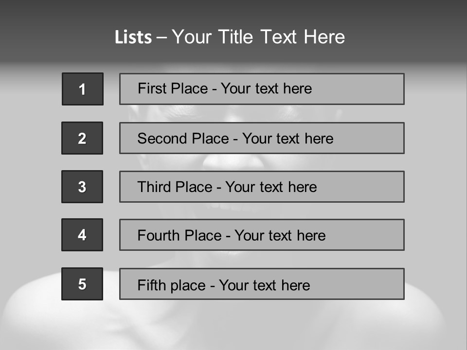 Violence Abused Individuality PowerPoint Template