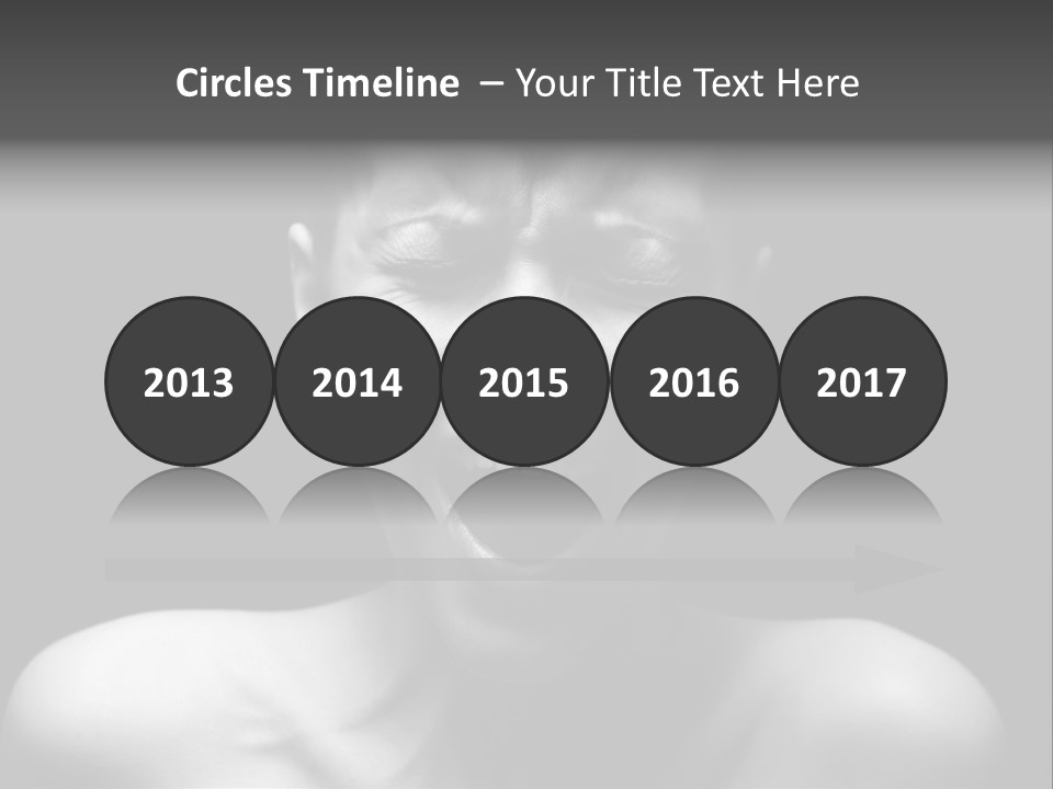 Violence Abused Individuality PowerPoint Template