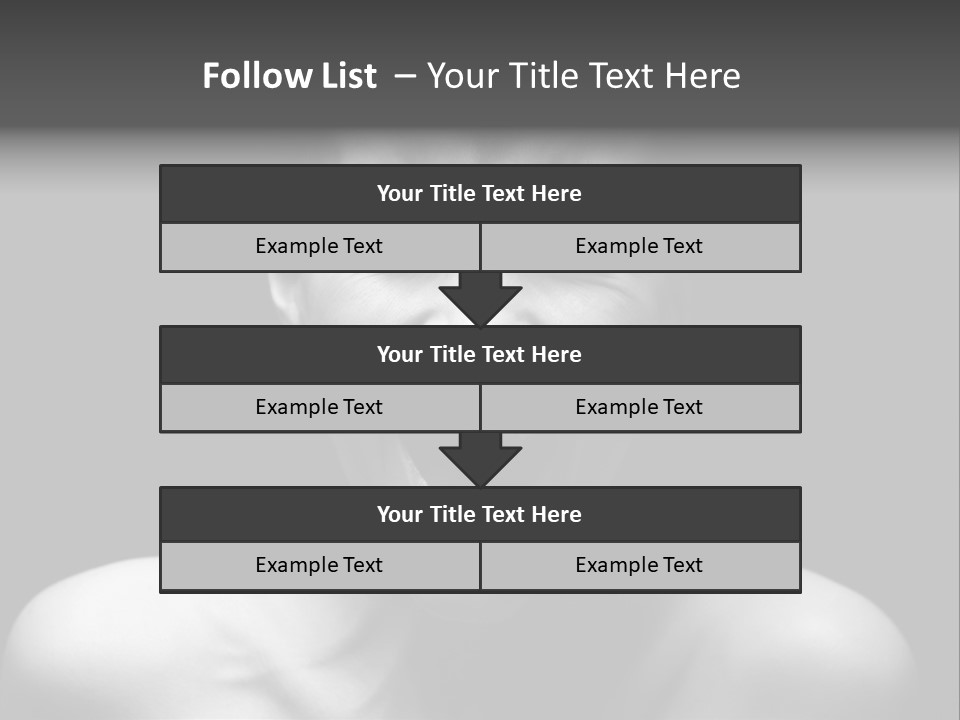 Violence Abused Individuality PowerPoint Template