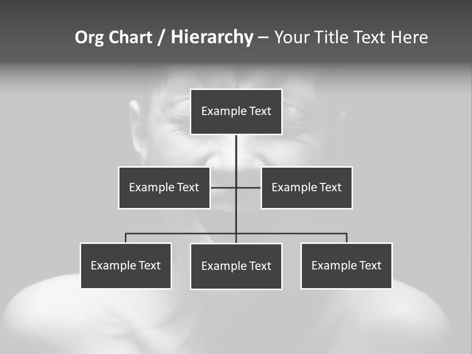 Violence Abused Individuality PowerPoint Template