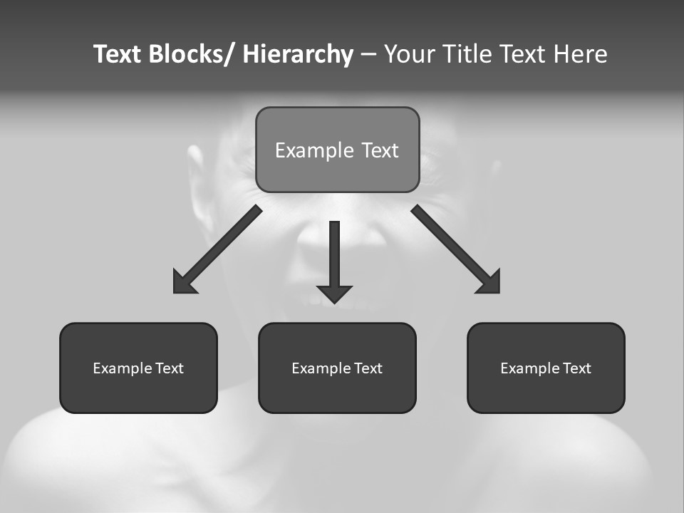 Violence Abused Individuality PowerPoint Template
