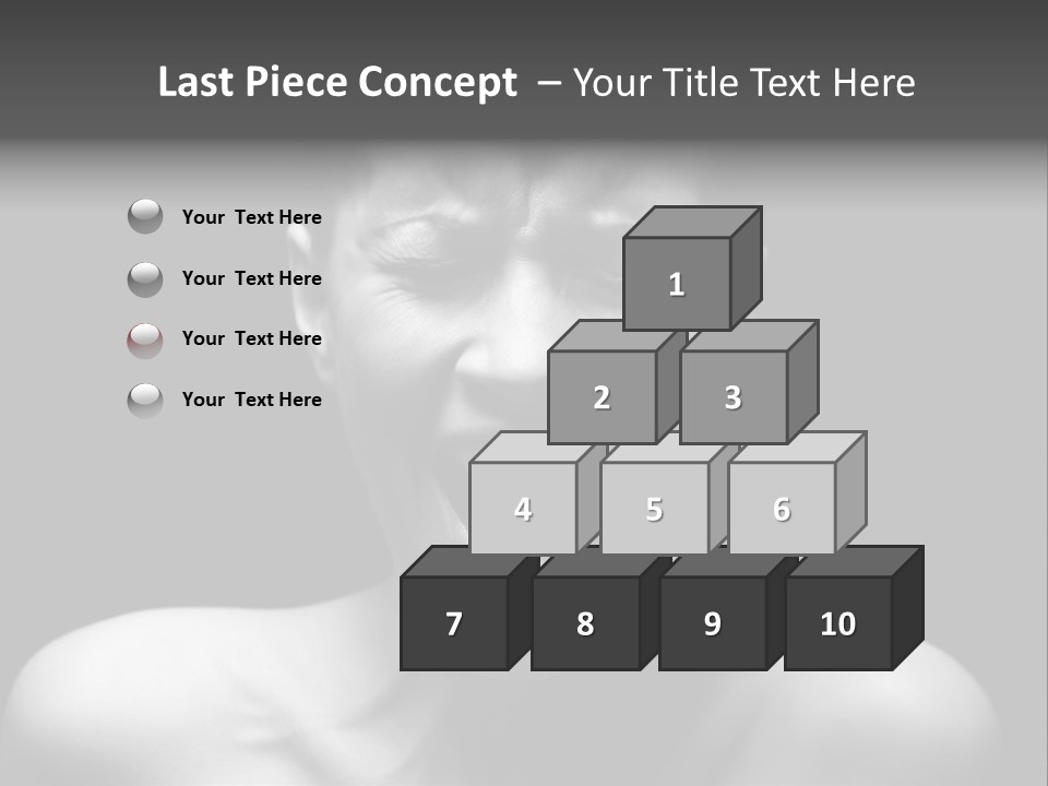 Violence Abused Individuality PowerPoint Template