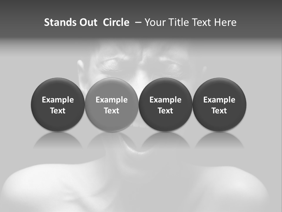 Violence Abused Individuality PowerPoint Template