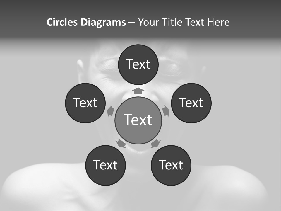 Violence Abused Individuality PowerPoint Template