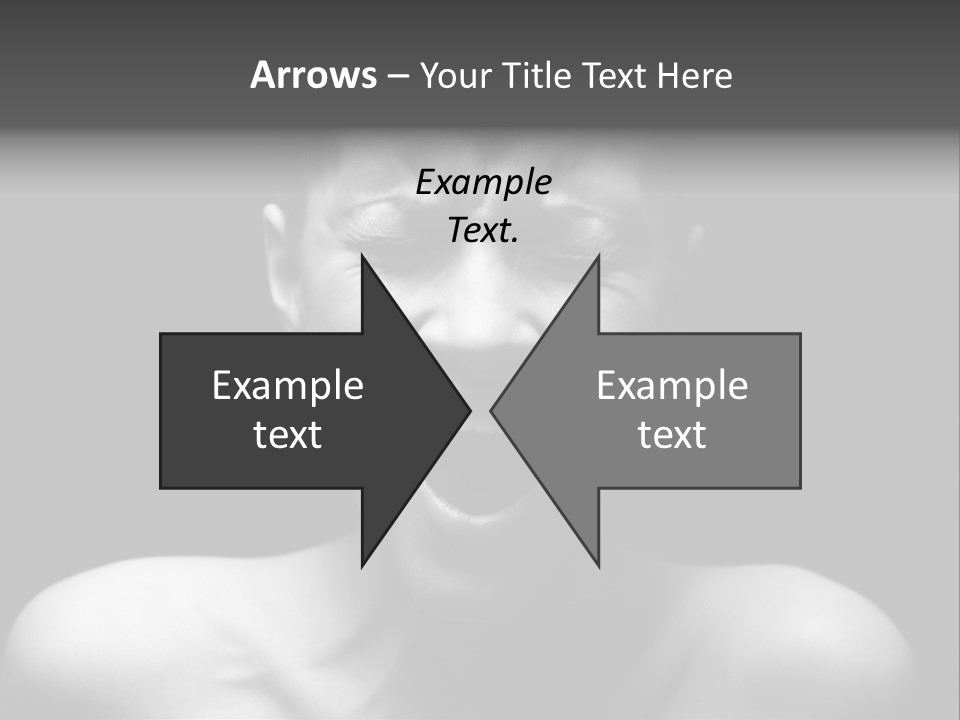 Violence Abused Individuality PowerPoint Template