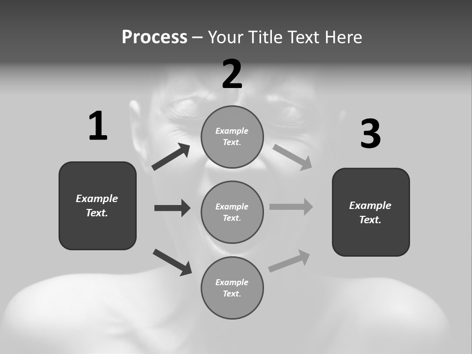 Violence Abused Individuality PowerPoint Template
