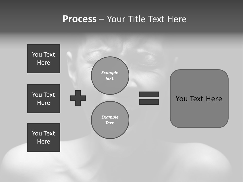 Violence Abused Individuality PowerPoint Template