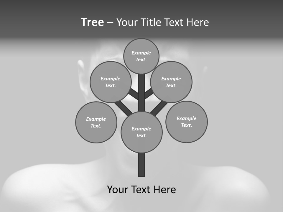 Violence Abused Individuality PowerPoint Template