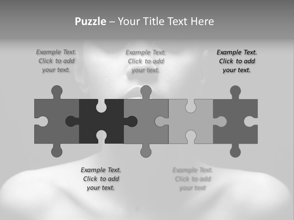 Eye Perfection Image PowerPoint Template