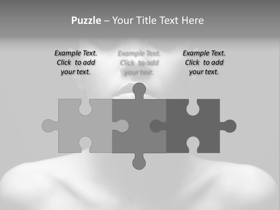 Eye Perfection Image PowerPoint Template