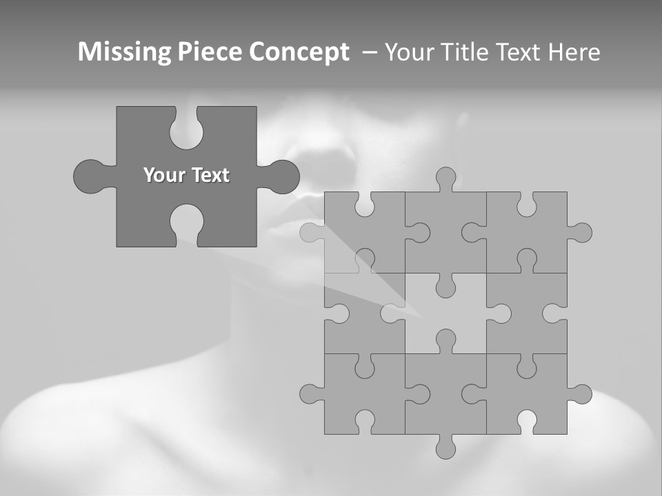 Eye Perfection Image PowerPoint Template