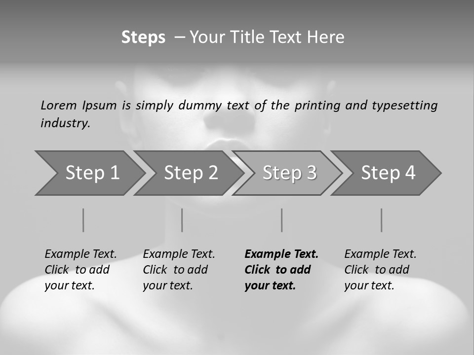 Eye Perfection Image PowerPoint Template