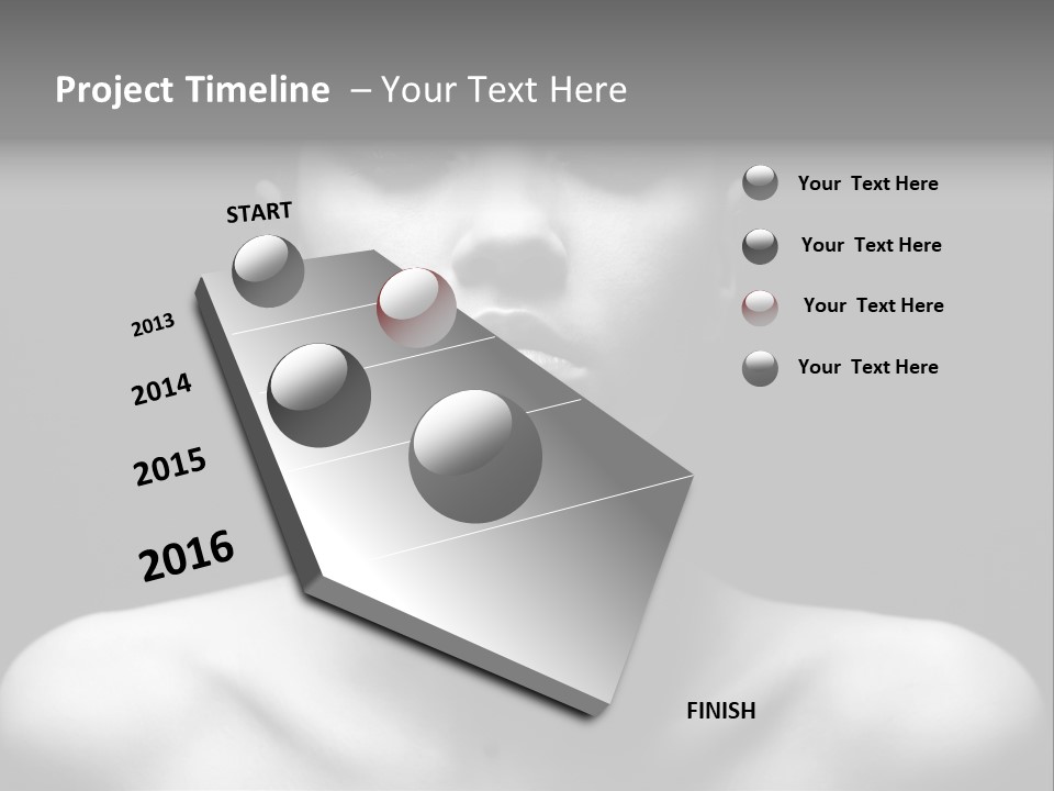 Eye Perfection Image PowerPoint Template