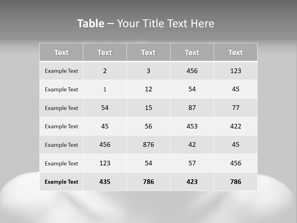 Eye Perfection Image PowerPoint Template