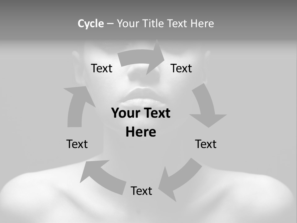 Eye Perfection Image PowerPoint Template