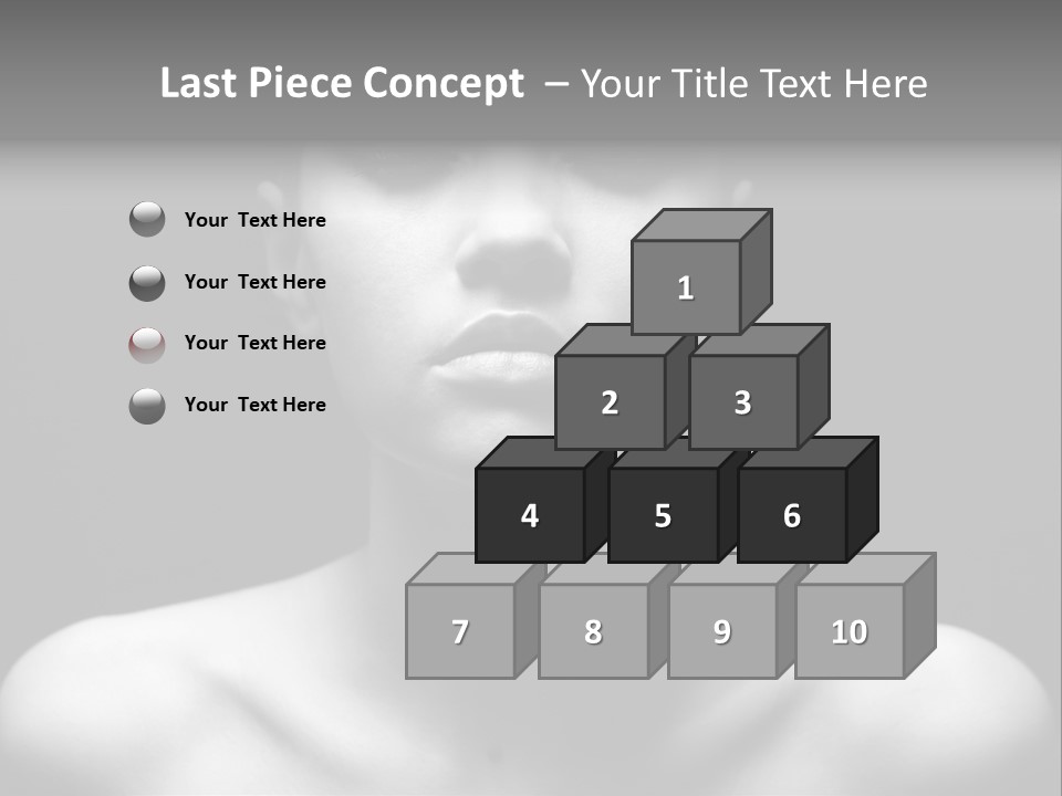 Eye Perfection Image PowerPoint Template